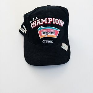 Vintage 1999 Puma San Antonio Spurs NBA Champions Hat New‎ With Tags